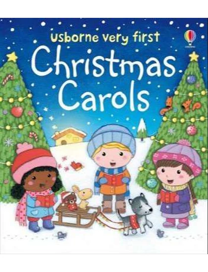 Very First Chirstmas Carols 9781409524687 Okoskönyv Angol gyerekkönyv és ifjúsági könyv Usborne