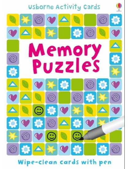 Memory Puzzles 9781409532361 Okoskönyv Angol gyerekkönyv és ifjúsági könyv Usborne