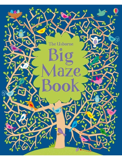 Big Maze Book 9781409532491 Okoskönyv Angol gyerekkönyv és ifjúsági könyv Usborne