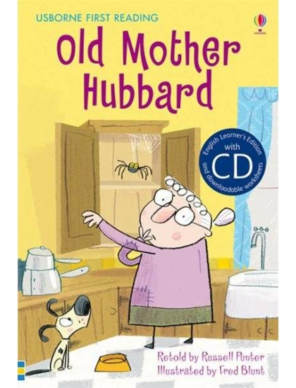 Old Mother Hubbard +CD 9781409533092 Okoskönyv Angol gyerekkönyv és ifjúsági könyv Usborne