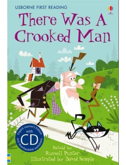 There Was a Crooked Man +CD 9781409533276 Okoskönyv Angol gyerekkönyv és ifjúsági könyv Usborne