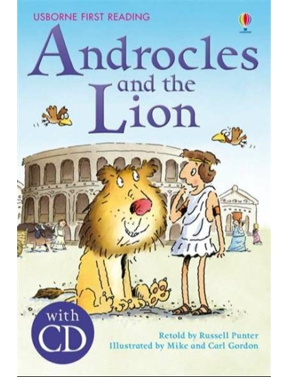 Androcles and The Lion +CD 9781409533665 Okoskönyv Angol gyerekkönyv és ifjúsági könyv Usborne