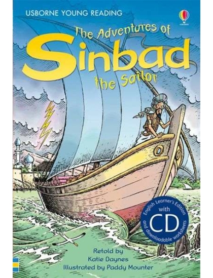 Adventures of Sinbad the Sailor + CD 9781409533818 Okoskönyv Angol gyerekkönyv és ifjúsági könyv Usborne