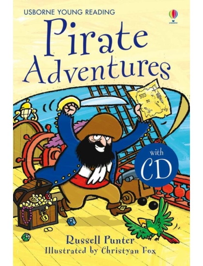 Pirate Adventures + CD 9781409533900 Okoskönyv Angol gyerekkönyv és ifjúsági könyv Usborne