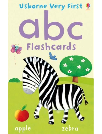 ABC Flashcards 9781409535294 Okoskönyv Angol gyerekkönyv és ifjúsági könyv Usborne