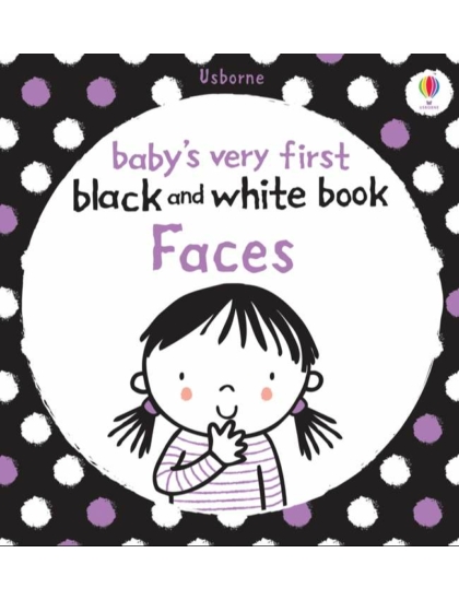 BVF Black and White Book Faces 9781409535768 Okoskönyv Angol gyerekkönyv és ifjúsági könyv Usborne