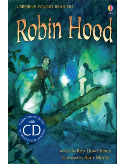 Robin Hood +CD 9781409545651 Okoskönyv Angol gyerekkönyv és ifjúsági könyv Usborne