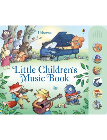 Little Children's Music Book 9781409549697 Okoskönyv Angol gyerekkönyv és ifjúsági könyv Usborne