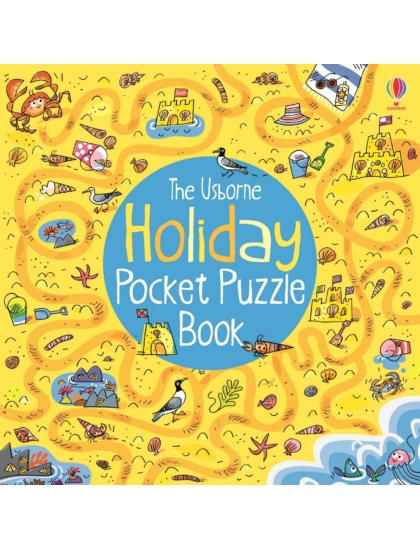 Holiday Pocket Puzzle Book 9781409550167 Okoskönyv Angol gyerekkönyv és ifjúsági könyv Usborne