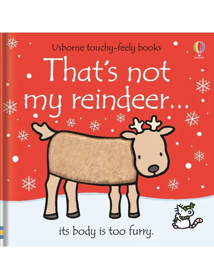 That's not my reindeer… 9781409556046 Okoskönyv Angol gyerekkönyv és ifjúsági könyv Usborne