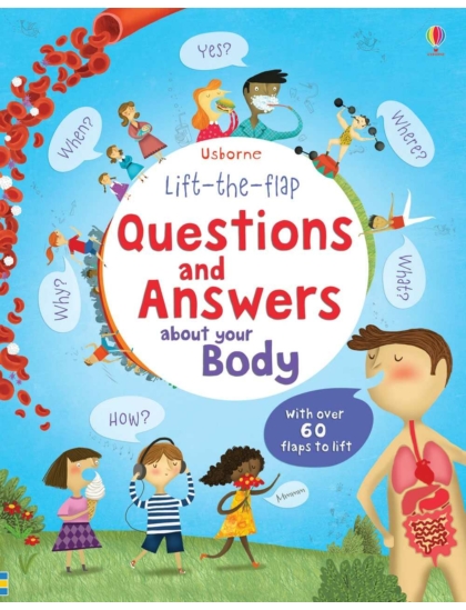 LTF Q&A about your Body 9781409562108 Okoskönyv Angol gyerekkönyv és ifjúsági könyv Usborne