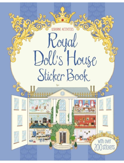 Royal Doll's House Sticker Book 9781409564300 Okoskönyv Angol gyerekkönyv és ifjúsági könyv Usborne