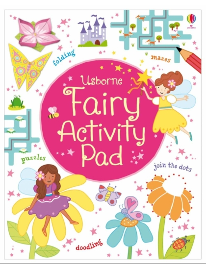 Fairy Activity Pad 9781409564492 Okoskönyv Angol gyerekkönyv és ifjúsági könyv Usborne