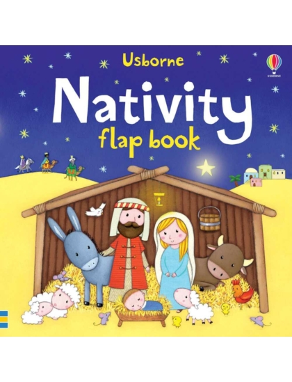 Nativity Flap Book 9781409564713 Okoskönyv Angol gyerekkönyv és ifjúsági könyv Usborne