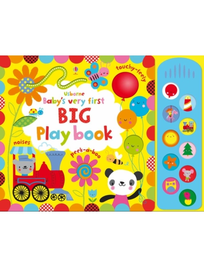 BVF Big Playbook 9781409565109 Okoskönyv Angol gyerekkönyv és ifjúsági könyv Usborne