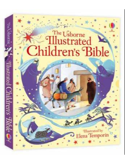 Illustrated Children's Bible 9781409565819 Okoskönyv Angol gyerekkönyv és ifjúsági könyv Usborne