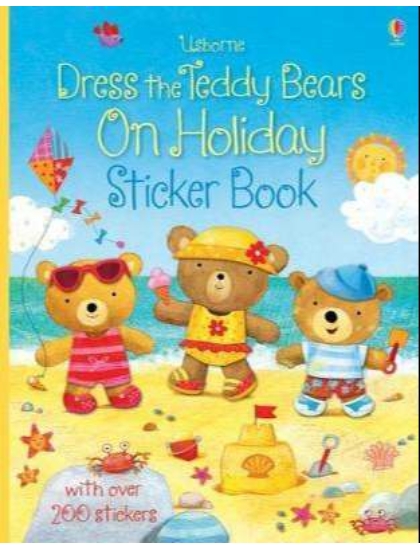 Dress the Teddy Bears Holiday 9781409570455 Okoskönyv Angol gyerekkönyv és ifjúsági könyv Usborne