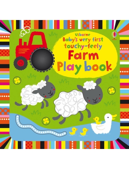 BVF Touchy-Feely Farm Play book 9781409570547 Okoskönyv Angol gyerekkönyv és ifjúsági könyv Usborne