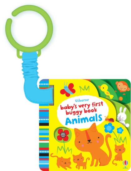BVF buggy book Animals 9781409581734 Okoskönyv Angol gyerekkönyv és ifjúsági könyv Usborne
