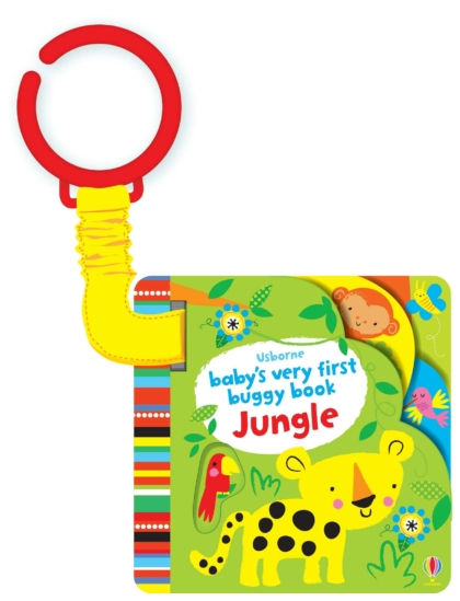 BVF buggy book Jungle 9781409581741 Okoskönyv Angol gyerekkönyv és ifjúsági könyv Usborne