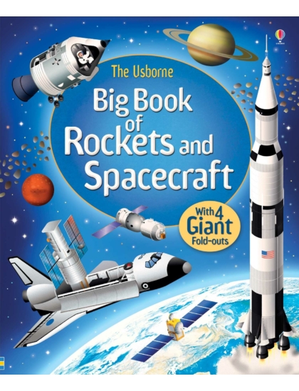 Big Book of Rockets & Spacecraft 9781409582175 Okoskönyv Angol gyerekkönyv és ifjúsági könyv Usborne