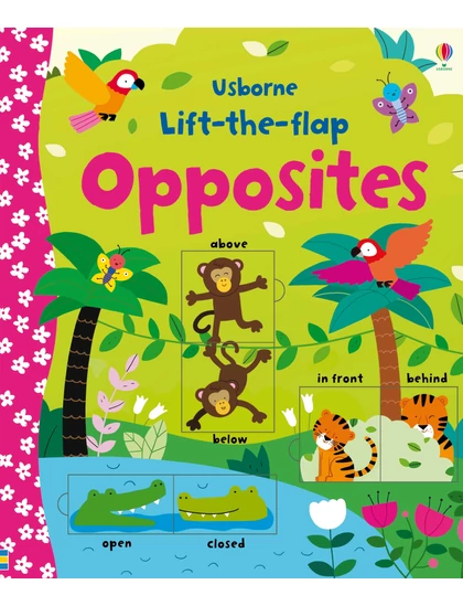 LTF Opposites 9781409582588 Okoskönyv Angol gyerekkönyv és ifjúsági könyv Usborne