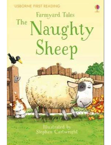 Farmyard Tales The Naughty Sheep 9781409590729 Okoskönyv Angol gyerekkönyv és ifjúsági könyv Usborne