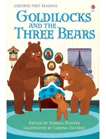Goldilocks and the Three Bears 9781409590750 Okoskönyv Angol gyerekkönyv és ifjúsági könyv Usborne