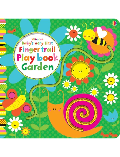 BVF Fingertrails Play Book Garden 9781409597094 Okoskönyv Angol gyerekkönyv és ifjúsági könyv Usborne