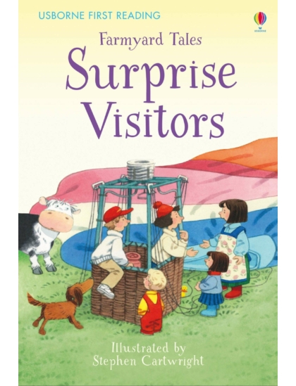 Farmyard Tales Surprise Visitors 9781409598206 Okoskönyv Angol gyerekkönyv és ifjúsági könyv Usborne