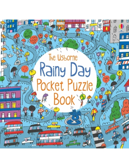 Rainy Day Pocket Puzzle Book 9781409598497 Okoskönyv Angol gyerekkönyv és ifjúsági könyv Usborne