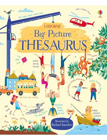 Big Picture Thesaurus 9781409598749 Okoskönyv Angol gyerekkönyv és ifjúsági könyv Usborne