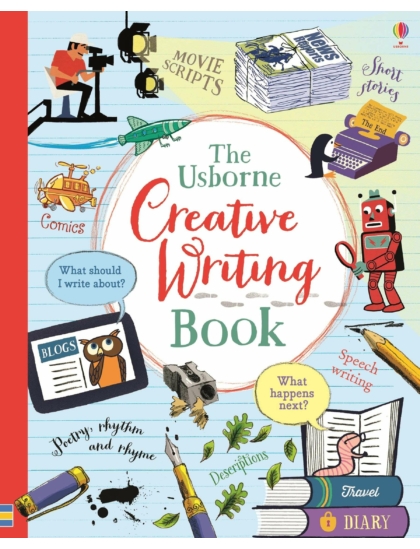 Creative Writing Book 9781409598787 Okoskönyv Angol gyerekkönyv és ifjúsági könyv Usborne