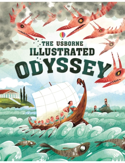Usborne Illustrated Odyssey 9781409598930 Okoskönyv Angol gyerekkönyv és ifjúsági könyv Usborne