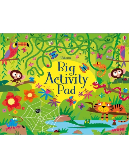 Big Activity Pad 9781474906968 Okoskönyv Angol gyerekkönyv és ifjúsági könyv Usborne