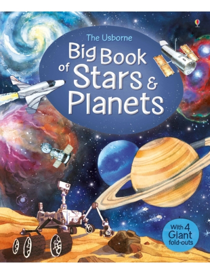 Big Book of Stars and Planets 9781474921022 Okoskönyv Angol gyerekkönyv és ifjúsági könyv Usborne