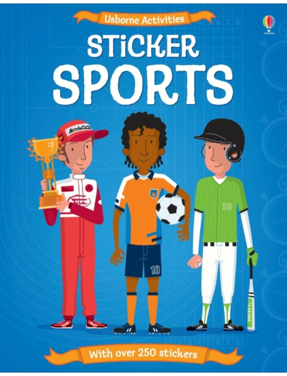 Sticker Sports 9781474921039 Okoskönyv Angol gyerekkönyv és ifjúsági könyv Usborne