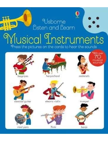 Musical Instruments 9781474921275 Okoskönyv Angol gyerekkönyv és ifjúsági könyv Usborne