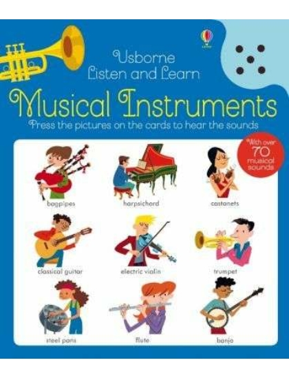 Musical Instruments 9781474921275 Okoskönyv Angol gyerekkönyv és ifjúsági könyv Usborne