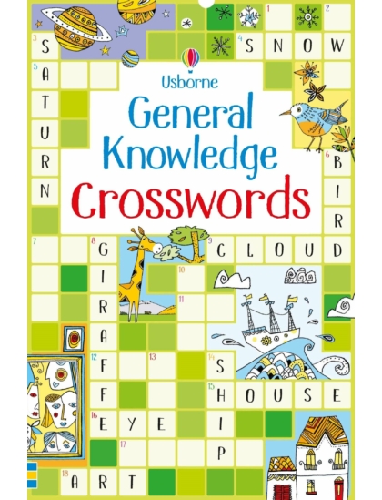 General Knowledge Crosswords 9781474921541 Okoskönyv Angol gyerekkönyv és ifjúsági könyv Usborne