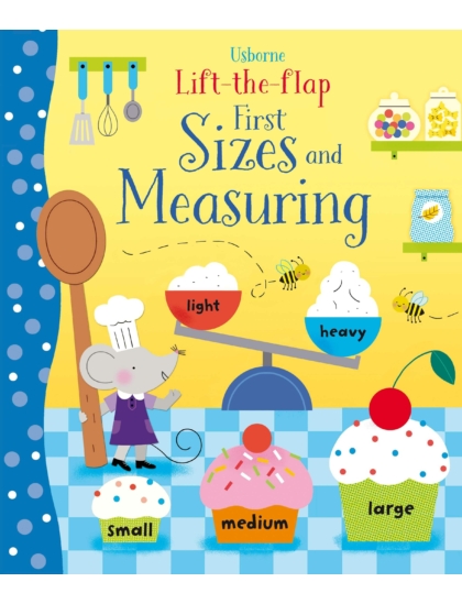 LTF First Sizes and Measuring 9781474922210 Okoskönyv Angol gyerekkönyv és ifjúsági könyv Usborne