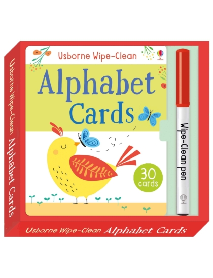 Wipe-Clean Alphabet Cards 9781474922418 Okoskönyv Angol gyerekkönyv és ifjúsági könyv Usborne