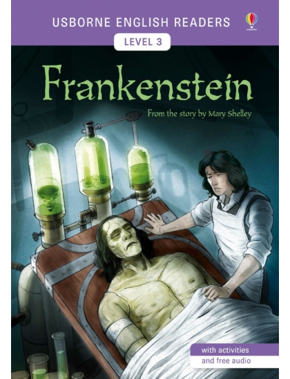 Frankenstein 9781474927857 Okoskönyv Angol gyerekkönyv és ifjúsági könyv Usborne