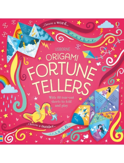 Origami Fortune Tellers 9781474927994 Okoskönyv Angol gyerekkönyv és ifjúsági könyv Usborne