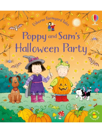 Poppy and Sam's Halloween Party 9781474935913 Okoskönyv Angol gyerekkönyv és ifjúsági könyv Usborne