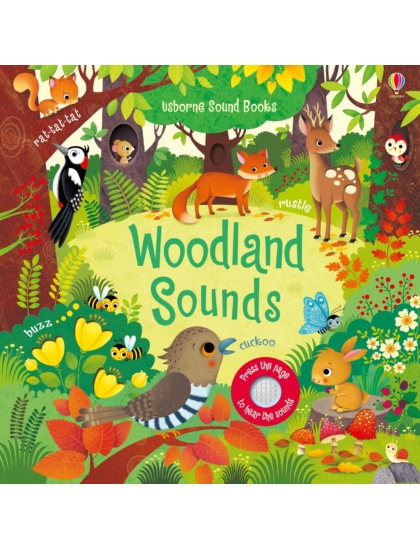 Woodland Sounds 9781474936811 Okoskönyv Angol gyerekkönyv és ifjúsági könyv Usborne