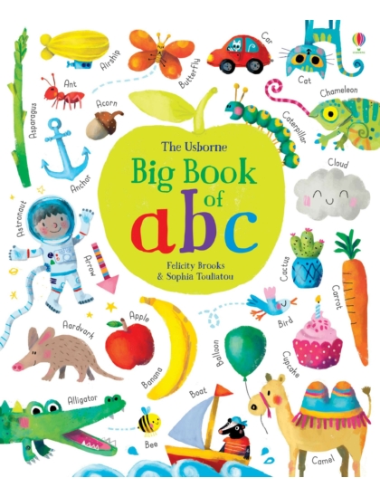 Big Book of ABC 9781474937214 Okoskönyv Angol gyerekkönyv és ifjúsági könyv Usborne