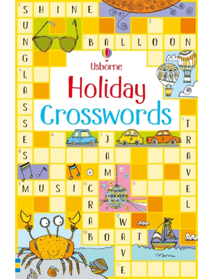 Holiday Crosswords 9781474937566 Okoskönyv Angol gyerekkönyv és ifjúsági könyv Usborne