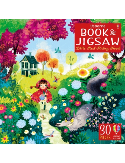 Usborne Book and Jigsaw Little Red Riding Hood 9781474937597 Okoskönyv Angol gyerekkönyv és ifjúsági könyv Usborne
