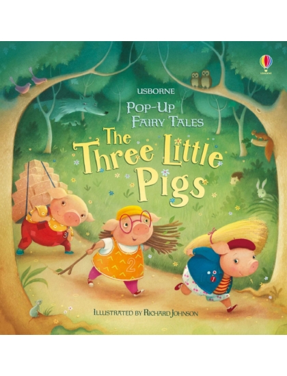 Pop-up Three Little Pigs 9781474939577 Okoskönyv Angol gyerekkönyv és ifjúsági könyv Usborne